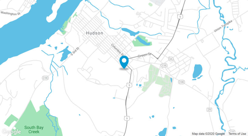 map to Sun River Health Hudson