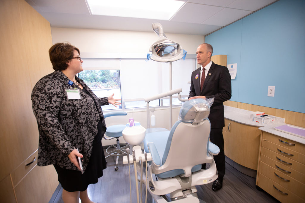 Congressman Sean Patrick Maloney visited HRHCare Poughkeepsie 10