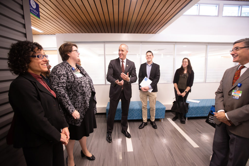 Congressman Sean Patrick Maloney visited HRHCare Poughkeepsie 2