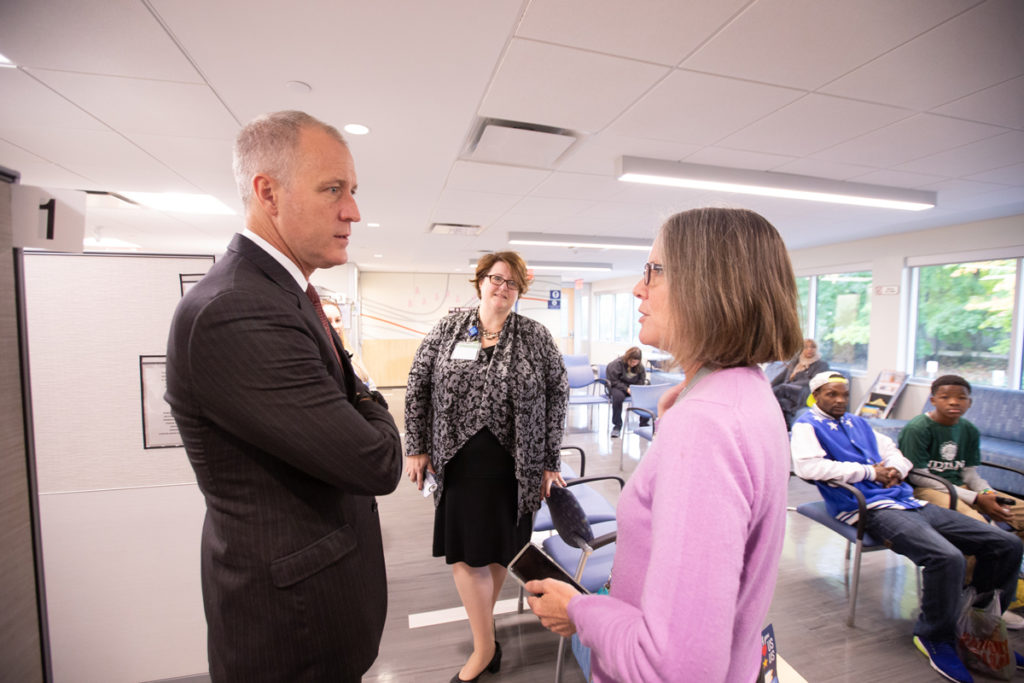 Congressman Sean Patrick Maloney visited HRHCare Poughkeepsie 7