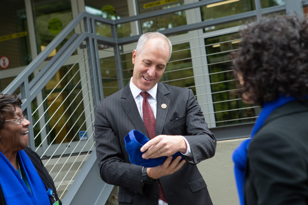 Congressman Sean Patrick Maloney visited HRHCare Poughkeepsie 9