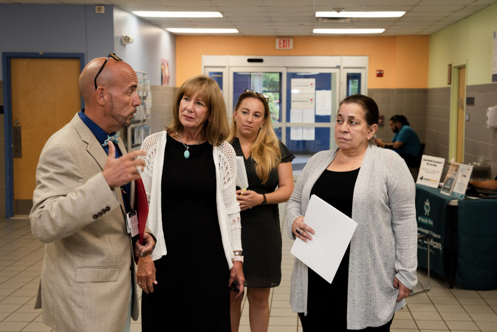 Legislator Leslie Kennedy toured HRHCare Elsie Owens 4