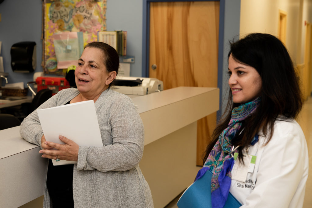 Legislator Leslie Kennedy toured HRHCare Elsie Owens 5