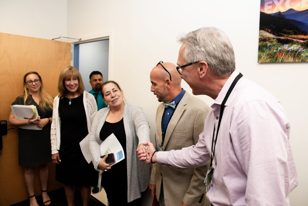 Legislator Leslie Kennedy toured HRHCare Elsie Owens 8