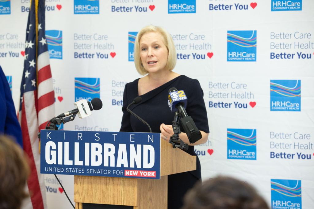 Senator Kirsten Gillibran visited HRHCare Amityville 2 Senator Kirsten Gillibran visited HRHCare Amityville 2