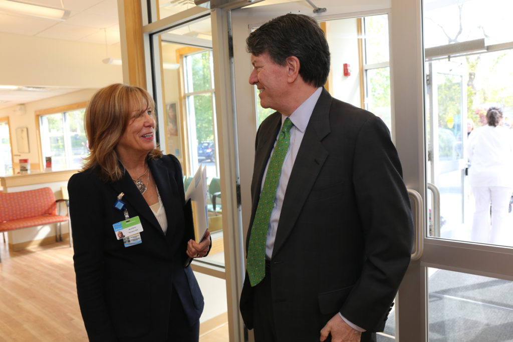 Congressman Faso toured HRHCare Amenia 1