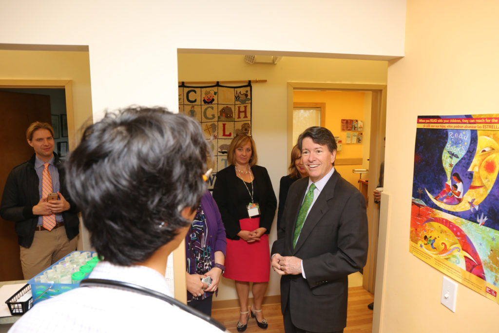 Congressman Faso toured HRHCare Amenia 3