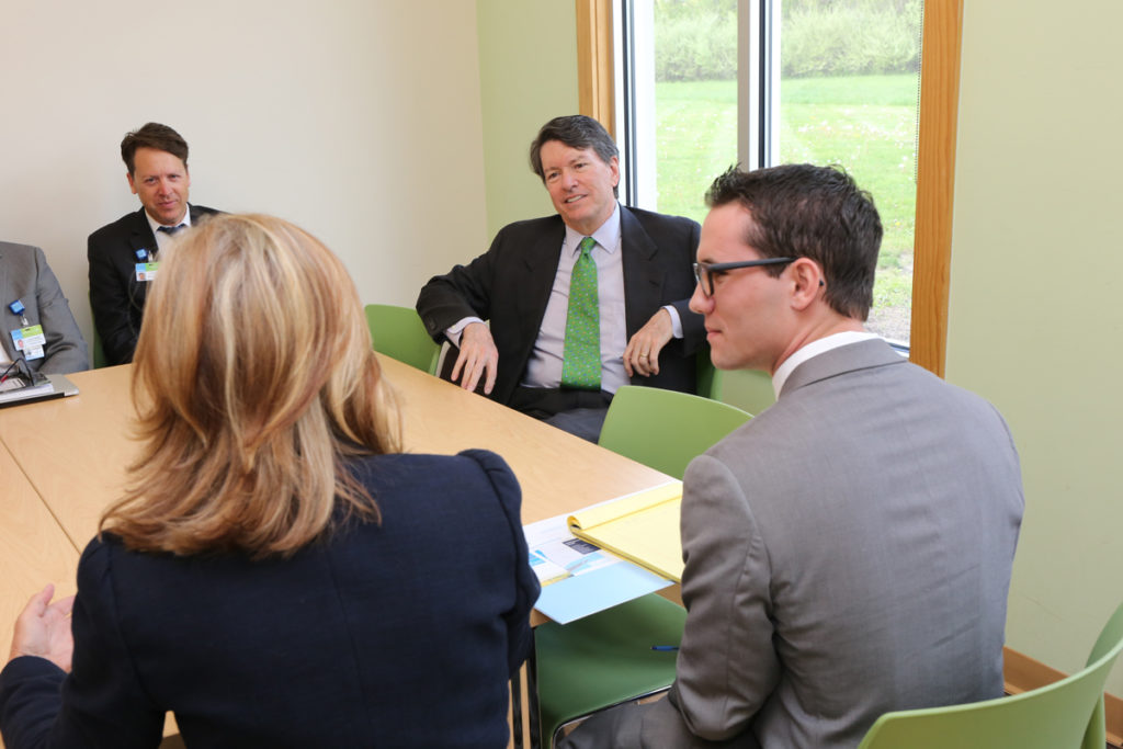 Congressman Faso toured HRHCare Amenia 4