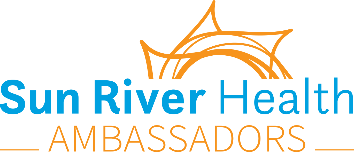 blue and orange logo